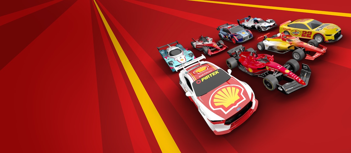 Happy man standing in front of his truck